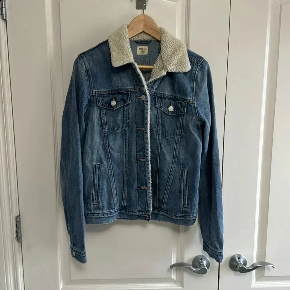 Jean Jacket with fleece details